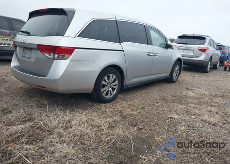 2014 Honda Odyssey Ex-L from USA, damaged, VIN 5FNRL5H61EB043145